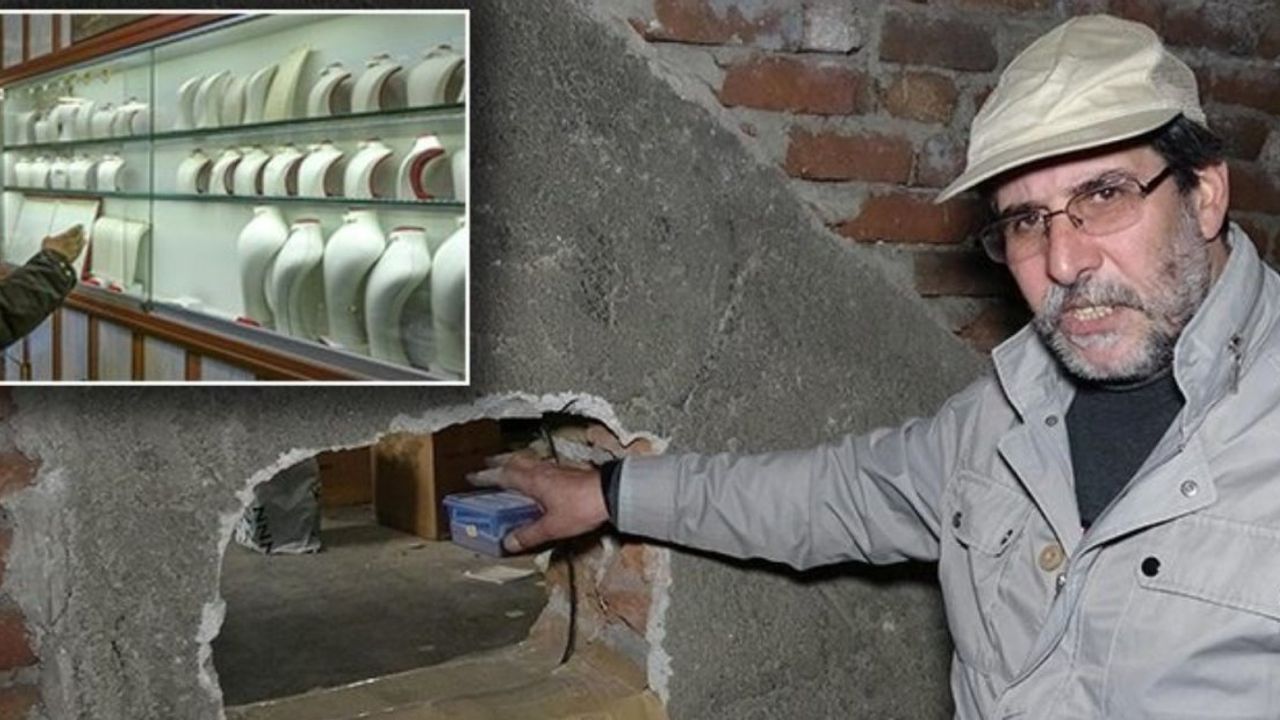 Erzurumlu kuyumcuya hırsız şoku: İşyerinin duvarını delerek 25 kilo altını çaldılar!