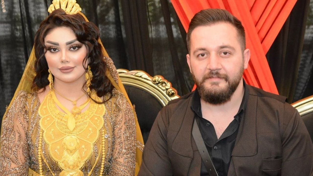 Hakkari’deki aşiret düğününde İranlı gelin takılan 15 kilo altın