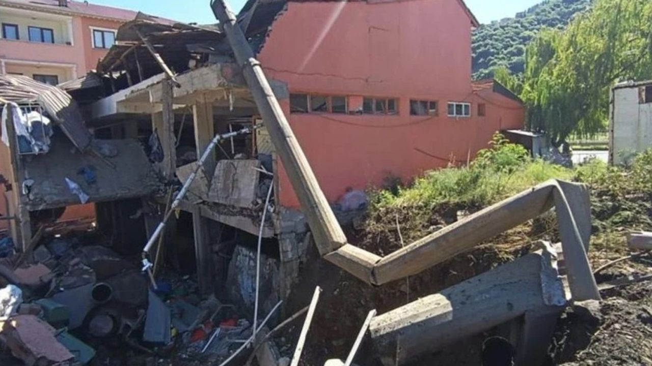 Trabzon'da buhar kazanı patladığı işyerinde 1 işçi hayatını kaybetti!