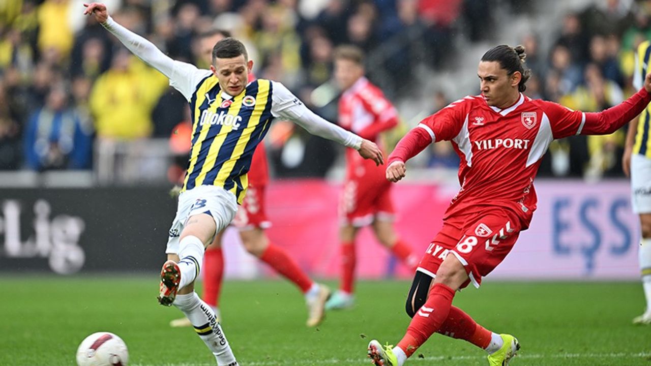 Fenerbahçe'den Samsunspor karşısında sürpriz puan kaybı